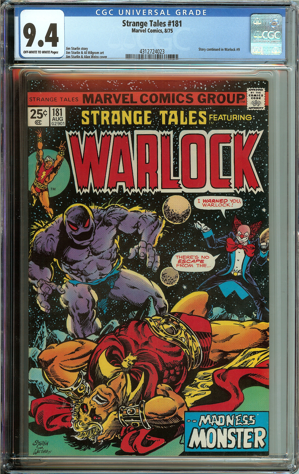 Cover of Strange Tales #181