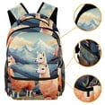thumbnail image 3 of Lightweight Backpack Alpaca School Bag Travel Laptop Daypack for Men Women Casual Rucksack, 3 of 6