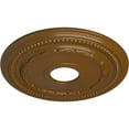 thumbnail image 3 of Ekena Millwork 15 3/8"OD x 3 5/8"ID x 1"P Federal Ceiling Medallion (Fits Canopies up to 8 1/2"), Hand-Painted Smokey Topaz, 3 of 6