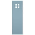 thumbnail image 4 of Ekena Millwork 18"W x 26"H True Fit PVC San Antonio Mission Style Fixed Mount Shutters, Peaceful Blue (Per Pair - Hardware Not Included), 4 of 9