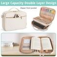 thumbnail image 7 of TRIPGEAR 2 Layer Large Bible Carrying Case for Women, Church Bag with Handle, Shoulder Strap and Storage Pocket Protector, 7 of 7