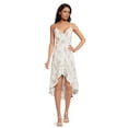 thumbnail image 2 of No Boundaries Juniors Sleeveless High Low Dress, Sizes XS-XXXL, 2 of 5