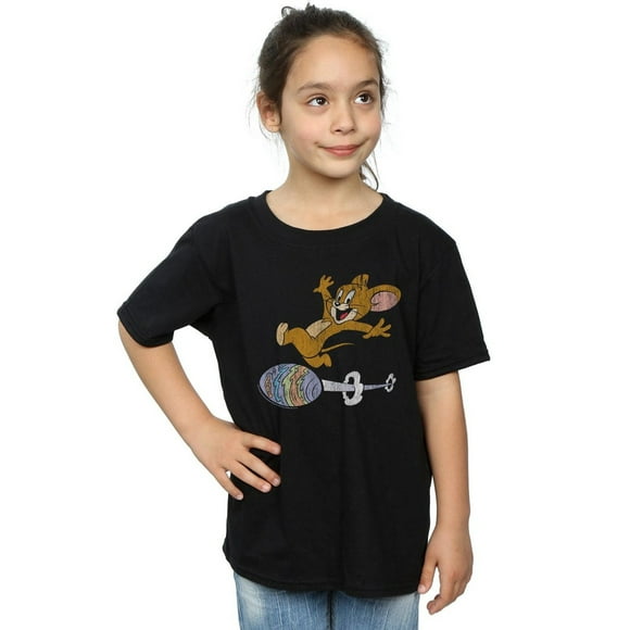 Tom et Jerry T-Shirt en Coton pour Filles Egg Run