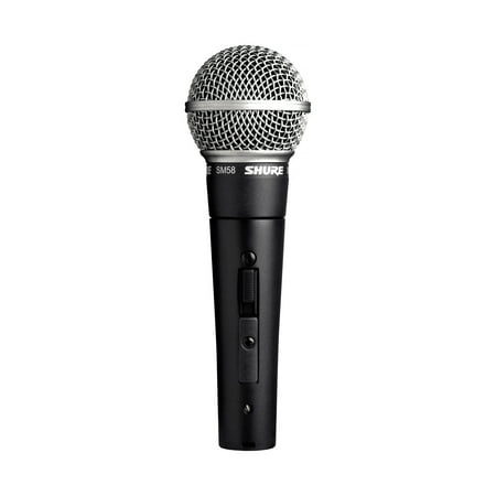 Shure SM58S Dynamic Vocal Microphone with On/Off (Best Shure Mic For Vocals)