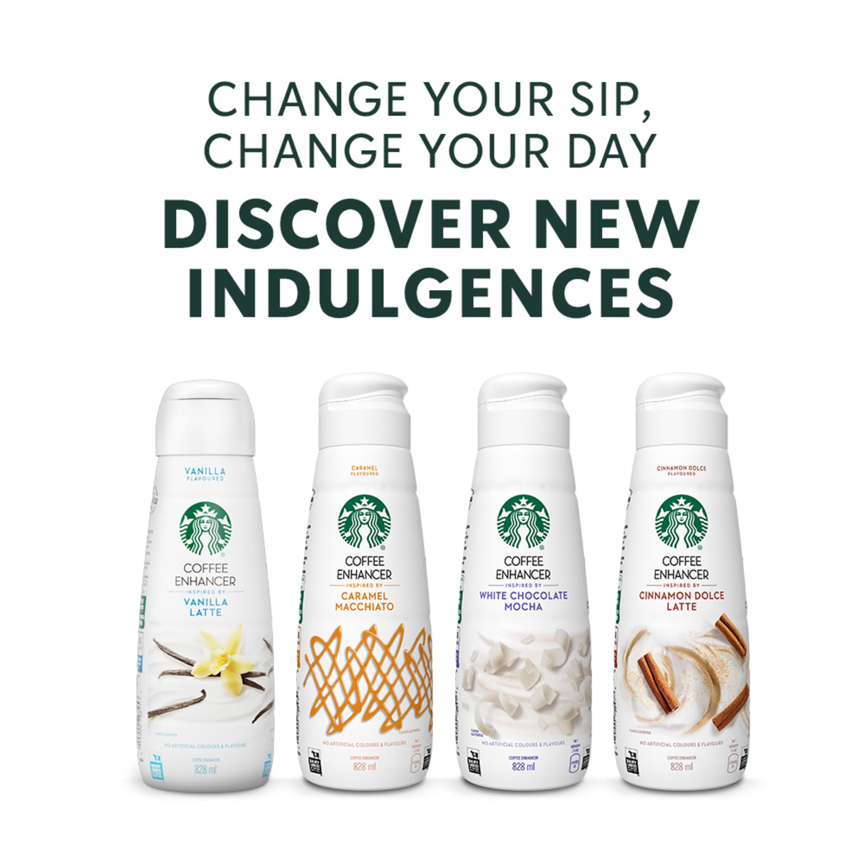 Starbucks Cinnamon Dolce Latte Liquid Coffee Enhancer, 0.8 L