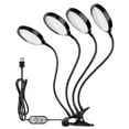 thumbnail image 1 of Mistaha Lampe de Croissance USB pour Plantes 312 LED Lumière du Soleil Spectre Complet Réglable Pince de Bureau Lampe de Culture pour Plantes d'Intérieur 5 Niveaux Réglables Minuterie 4/8/12 H, 1 of 8