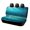 style-2, variant on Bright Sunshine Through Deep Blue Sea Car Accessories Bench Seat Covers for Cars Print Car Seat Protector Cover for Rear Universal Fit