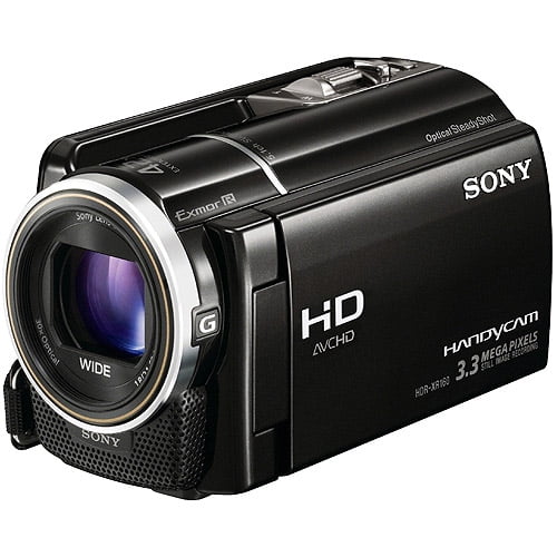 Sony Handycam HDR-XR160 Camcorder - 1080p - 4.2 MP - 30x optical zoom - HDD 160 GB - card - black - Walmart.com