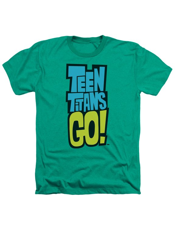 Teen Titans Go - Logo - Heather Short Sleeve Shirt - XX-Large