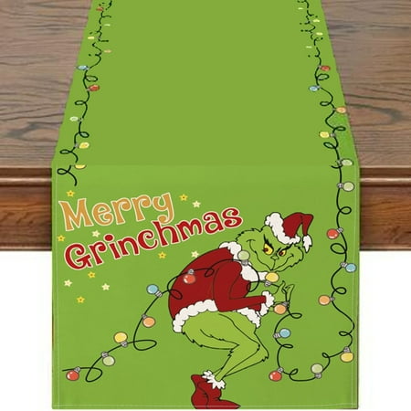

Christmas Table Runner Winter Table Runner Christmas Runner for Table Christmas Decorations Merry Christmas Table Decor for Christmas Party Dining Table Decor