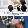 thumbnail image 5 of Weight Lifting Gloves for Men Women: Rubber Gym Weightlifting Anti-Slip Workout Grips for Gym Training and Exercise, Weight Lifting, Dumbbell, Deadlift, Bar Pad Pull Up Grippers No Sweaty, 5 of 10
