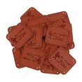 thumbnail image 1 of 20 piezas de cuero de la PU etiquetas hechas a mano etiqueta bricolaje bolsa de ropa de costura artesanal torre Sunnimix Etiquetas de PU hechas a mano, 1 of 7