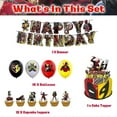 thumbnail image 2 of High Quality!(Special Offers)Deadpool & Wolverine Theme Birthday Party Decorations HAPPY BIRTHDAY Banners Balloons Cake Toppers Set (FMY), 2 of 2