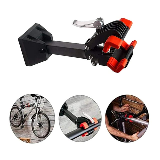 yingyy Adjustable Wall Mount Repair Stand Bike Maintenance Mechanic Repair Cycling Folding Clamp Repair Stand
