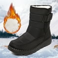thumbnail image 5 of Juebong 2023 Winter Comfortable Cotton Shoes Snow Waterproof Knee High Anti-Slip Women's Boots,Black Size 9, 5 of 9