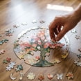 thumbnail image 7 of Acrylic Jigsaw Puzzle Suncatcher-Galactic Colorful Birds, Stained Glass Window Hanging, Home Decor Creative Mom Gifts, Birthday Gifts for Women,Wife, Sisters, Aunt, Besties 7.4in, 7 of 7