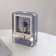 thumbnail image 3 of Ventilador mini USB portátil, enfriador de escritorio silencioso con pulverización de agua, luz ambiental para oficina en casa, azul, 3 of 6