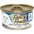 thumbnail image 1 of Fancy Feast Pate Ocean Whitefish & Tuna Feast, Wet Cat Food, 1 of 1