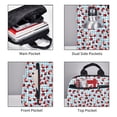 thumbnail image 5 of Balery Flowers and Lady Bugs Lightweight Backpack for Men and Women - Durable and Water-Resistant, Ideal for School, Work, Travel, and Everyday Use, 5 of 9