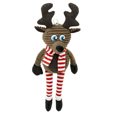 Holiday Time Holiday Plush Squeaky Reindeer Toy