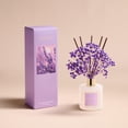 thumbnail image 2 of COCORRÍNA Lavender Garden Reed Diffuser Set, 6.76 fl oz with Dried Baby's Breath, Long Lasting Floral Scent for Home Bedroom Bathroom Decor, 2 of 7