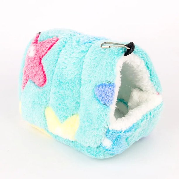 Casa Bonita para hámster, camas suaves y cálidas, nido de animales pequeños para hámster, erizo, conejo, accesorios para mascotas, invierno, 2023