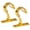 Gold, variant on Yammee Drapery Hooks Bracket Adjustable Rod Holder for Window Decoration Set of 2 Multi Color