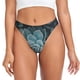 thumbnail image 1 of Fotbe Blue Color Cactus Tanga Sin Costuras para Mujer con Estampado – Panties Invisibles, Transpirables y Cómodos para Uso Diario-X-Small, 1 of 6