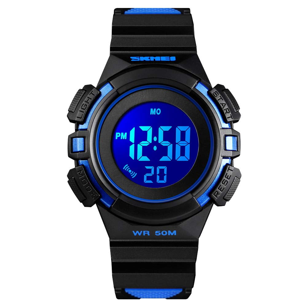 CakCity Digital Sport Waterproof Wrist Watches for  Ages 5-10 Boys
