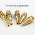 thumbnail image 6 of Zeiwohndc Melt Adhesive Applicator Nozzle Tip Copper Construction For Crafting Projects, 6 of 13