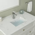 thumbnail image 4 of Logmey 18"x12" Undermount Bathroom Sink Ceramic Vessel Sink with Overflow,White, 4 of 7