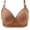 Khaki, variant on Hontri Bra under $10-Seamless Bras for Women,Thin Laceless Ring Comfortable Breathability Underwear Large Size Brater Buckle Female Bra Deep V Neck Vest Bralette Wireless Seamless Bra
