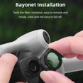 thumbnail image 4 of Drone Camera Lens Filter Kit, Multi Layer Coating Compact CPL ND8PL ND16PL ND32PL ND64PL ND128PL Easy Installation Filter Set  for Drone Camera Accessories, 4 of 7