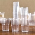 thumbnail image 1 of Vasos desechables de plástico transparente de 8 oz, vaso de bebida de 230 ml, vaso estilo expendedor de 200 cc ShuxiuWang 8390612276569, 1 of 1