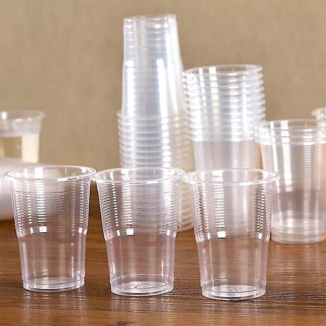 Vasos desechables de plástico transparente de 8 oz, vaso de bebida de 230 ml, vaso estilo expendedor de 200 cc ShuxiuWang 8390612276569