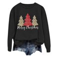 thumbnail image 4 of WEAIXIMIUNG Chandails Grande Taille pour Femmes 3X Chandail de Noël Imprimé Décontracté à Manches Longues Col Rond avec Capuche, 4 of 4