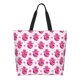thumbnail image 1 of Disketp Groovy Pink Disco Balls Bolsa Tote Estampada para Mujer, Bolso de Hombro y de Mano para Compras y Viajes, 1 of 8