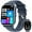 Blue, variant on Mingwear 1.85-Inch Men's and Women's smartwatch fits for Android and iPhone Devices with Fitness Tracker, Pedometer, Answer/Call/120 Sport Modes, IP67 Waterproof Fitness Watch (Pink)
