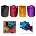 thumbnail image 4 of Splihome Pièce de Conversion de Guidon de Vélo Joint de Tige en Alliage d'Aluminium Réducteur Manchon Rouge, 4 of 7
