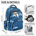 thumbnail image 6 of HUIACONG Basketball Shark Blue Kids School Backpack for Boys Girls Age 5-16, Multi Pocket Water Resistant Bookbag with Adjustable Cushion Straps, Lightweight Large Capacity Daypack for School Travel, 6 of 7