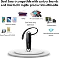 thumbnail image 5 of Bluetooth 5.3 Headset Compatible with HTC i-mate JAM Wireless Earpiece, IPX5 Waterproof, Dual Microphones, Noise Reduction, 60 Days Standby + 22Hrs HD Talk Time!, 5 of 7