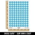 thumbnail image 2 of Toilet Paper Roll Icon 200+ Round Stickers - Light Blue - Matte Finish - 0.50" Size, 2 of 3