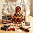 thumbnail image 5 of Diy Christmas Quilted Fabric Tree Kit,Holiday Patchwork Sewing Craft Set for Adult & Beginner,Handmade Tabletop Christmas Tree Holiday Decor Mantel Table Office Display,Gift for Quilting Lovers, 5 of 8