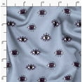 thumbnail image 2 of Soimoi Blue Fabric - By the Yard - 42 Inch Wide - Eyes Face Textile - Abstract and Artistic Patterns for Stylish Creations Printed Fabric, 2 of 6