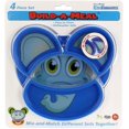 thumbnail image 2 of Urban Trend Kids Funwares Build-A-Meal Dinnerware Set - Tiger Monkey or Elephant (Elephant), 2 of 2