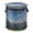 Large Bubbles And Colorful Stars Floating, variant on Pop-Up Collapsible Laundry Hamper With Zippered Lid Dual Handles 50L Pattern Of Aztec