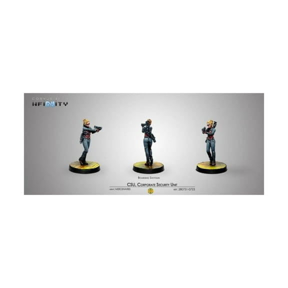 Infinity: Mercenaries - CSU, Corporate Security Unit