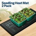 thumbnail image 4 of SPECSTAR 20W Waterproof Seedling Heat Mats for Seed Starting Propagation and Increase Germination Success 10 inch x 20.75 inch Pack of 2, 4 of 7