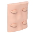 thumbnail image 1 of False Eyelashes Extension Practice Mannequin Head, Small Reusable Detachable  Makeup Training Head Model PVC Soft Silicone  For Display Pink,Skin Color,Coffee Color, 1 of 8