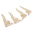 thumbnail image 3 of Corner Applique, Carved Applique Onlay DIY Wood  For Door For Furniture, 3 of 8
